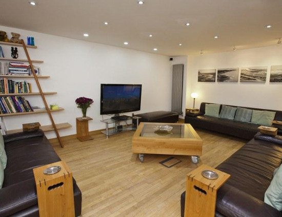 The living room