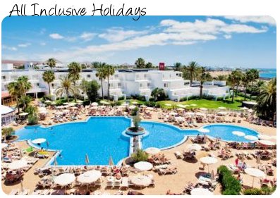 All inclusive package holidays