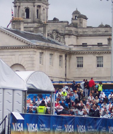 Beach volleyball London