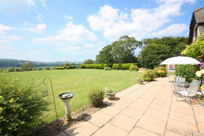 Enjoy the views from the garden at Boshill House in Lyme Regis