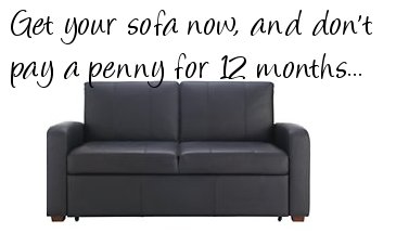 Buy now, pay later on sofas