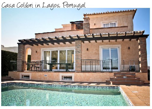 Casa Colibri is a lovely holiday villa in the Lagos area of Portugal - sleeps 10 people