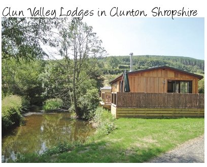 Clun Valley Lodges in Clunton, Shropshire