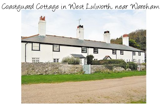 Coastguard Cottage is a lovely old cottage overlooking the sea at West Lulworth near Wareham