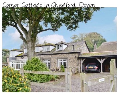 Corner Cottage in Chagford is a granite built holiday cottage on the fringes of the Dartmoor National Park. Corner Cottage sleeps 6 people