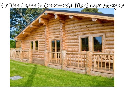 Fir Tree Lodge in Groesffordd Marli near Abergele