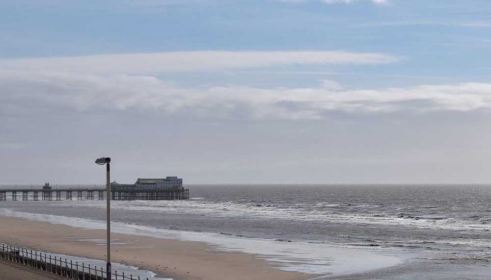 Glenwalden is on the seafront at Blackpool