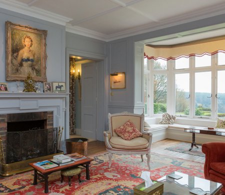 The living room at Grouselands House in Horsham
