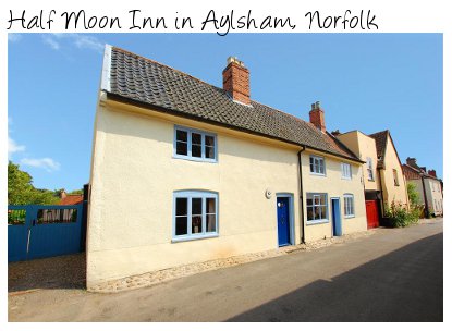 Half Moon Inn is a holiday cottage in the heart of this Norfolk town. Half Moon Inn sleeps 6 people