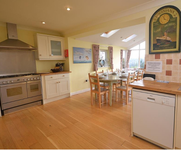 The inside of Heatherdale in Salcombe