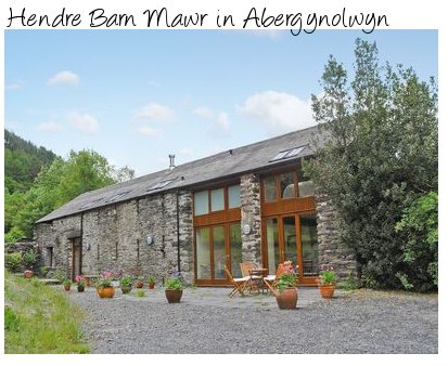 Hendre Barn Mawr is a barn conversion holiday cottage in Abergynolwyn, Wales. Sleeping 8 people and pet friendly