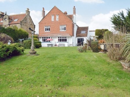 The garden at Igdrasil in Fylingthorpe