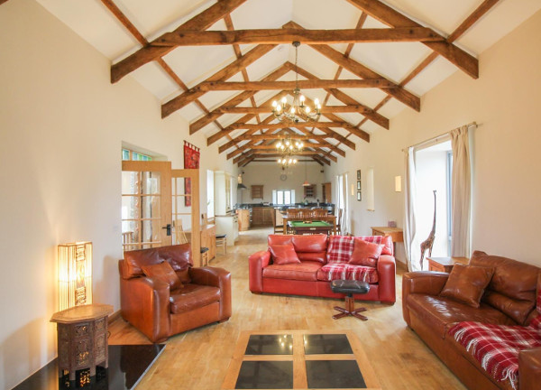 Inside Lanxton Barn in Launceston