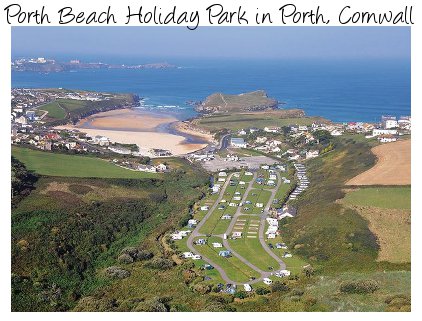 Porth Beach Holiday Park in Porth Cornwall is a quiet caravan