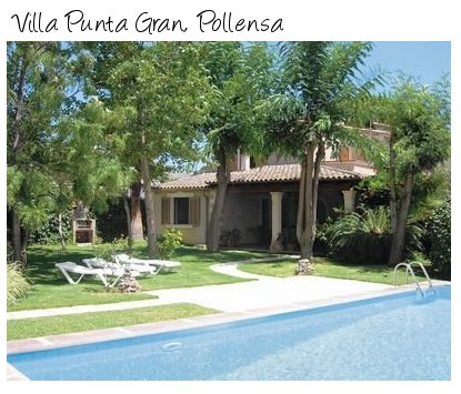 Villa Punta Gran in Pollensa, Mallorca - sleeps 11