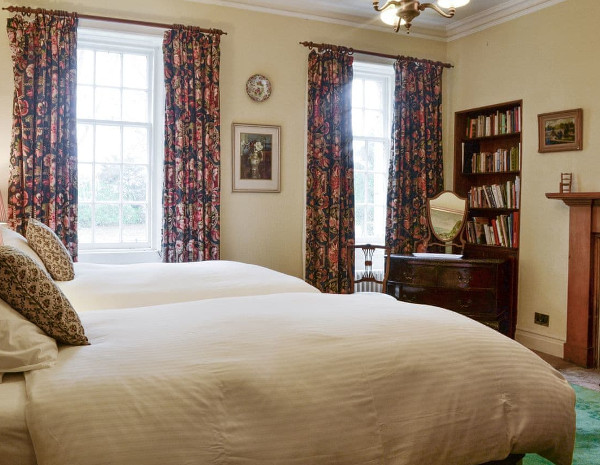 One of the bedrooms at Rosemount House in Blairgowrie