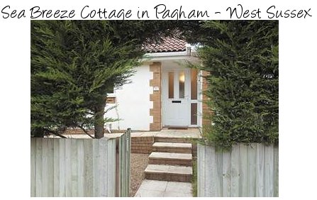 Sea Breeze Cottage is a holiday cottage in Pagham, on the south coast of England