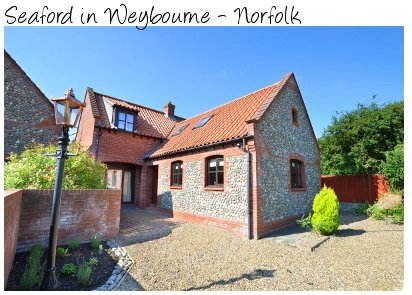 Seaford is a holiday cottage on the North Norfolk coast which sleeps 6 people. You'll find Seaford in the town of Weybourne