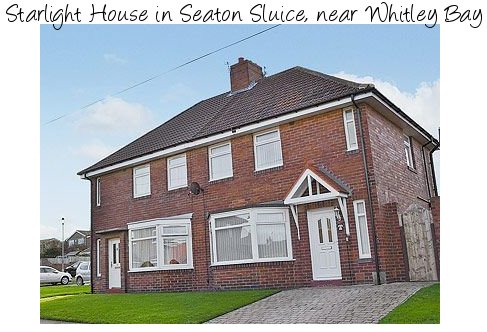 Enjoy Starlight House is close to the beach in Seaton Sluice near Whitley Bay, Tyne And Wear