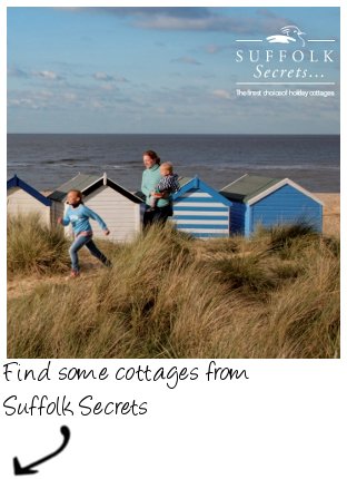 Holiday cottages in Suffolk from 'Suffolk Secrets'
