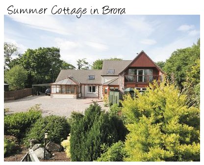 Summer Cottage in Brora is a holiday cottage sleeping 10 people - with use of a swimming pool