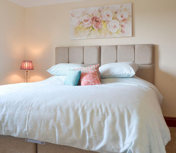 One of the four bedrooms at Sycamore House in Deopham Green