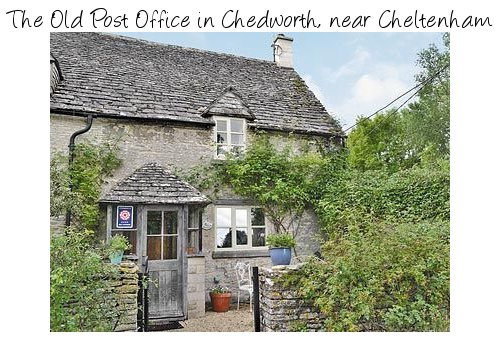 The Old Post Office in Chedworth is a 17th century cottage near Cheltenham