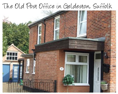 The Old Post Office is an old cottage in the Suffolk village of Geldeston - near Beccles. Sleeps 6 people