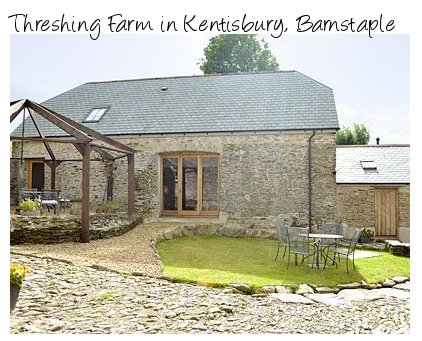 Threshing Farm is a holiday cottage in Kentisbury near Barnstaple