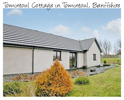 Enjoy the Cairngorms National Park and the Highlands of Scotland during your holiday at Tomintoul Cottage