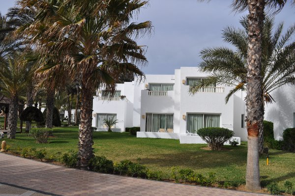 The bungalows at Riu Marhaba Palace Hammamet